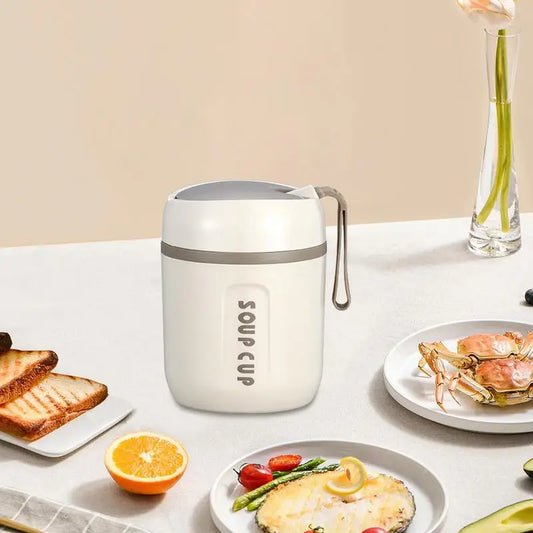 Thermal Containers For Hot Food Stainless Steel Insulated Food Container Reusable Lunch Box Container Large Insulated Snack