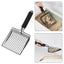 Cat Litter Scoop Metal Cat Litter Shovel Comfortable Handle Scoop For Cats Toilet Cleaning Tools Stainless Steel Cats Shovel