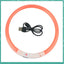 LED Dog Collar Light Up Dog Collars USB Rechargeable TPU Glow Safety Basic Dog Collars for Large Medium Small
