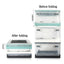Foldable Reptile Feeding Box Anti-Drop with Screen Ventilation Spider Lizard Reptile Terrarium Hatching Container Habitat