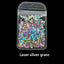Cross-border Supply 10G BaG Laser Sequins Laser Four-pointed Star Butterfly Star DIY Crystal Glue Material