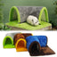 Squirrel Hamster Rabbit Chinchilla Play Blanket 90 Degree Right Angle Channel Thickened Sponge Hair Small Animal New Home