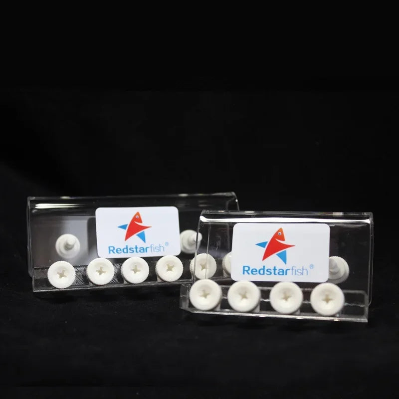 Red Starfish 4/6/8 Way Soft Tube Fixture Holder Aquarium Transparent Soft Hose Dosing Pump Soft Tube Rack Fish Tank Accessories