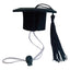 Black Dog Graduation Hats Small Dog Graduation Hats With Black Tassel Mini Animal Graduation Hat Small Animal Bachelor Hat