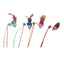 Cat Toy Cat Teaser Sticks Fishing Rod Mouse Funny Cat Stick Bell Funny Cat Toy Cat Interactive Cat Cat Supplies