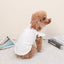 Cute Bow Dog Vest 2024 Dog Clothes Puppy Pullover Summer Pet Clothes Breathable Two-Legged Clothes Solid Color Cat Pet Products