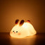 Cute Animal Silicone Night Light Patting Light, Rabbit Panda Octopus Robin Bird - for Room Decor, Gifts for Boys Girls Baby