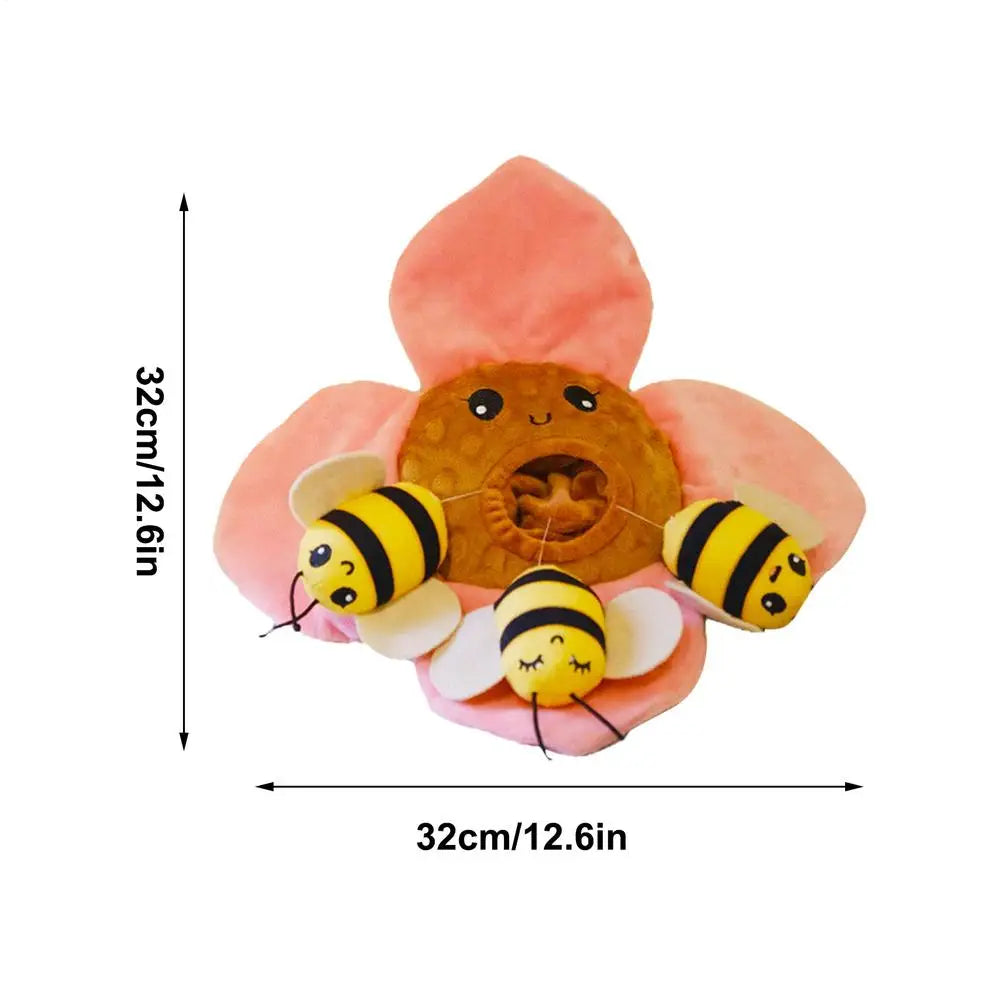 Pet Interactive  Puzzle Toys Encourage Natural Foraging Skills Portable Pet Snuffle Tissue Box Toy Slow Feeder Training Toy