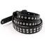 Unisex Studded Dog Collar Adjustable PU Leather Collars for Medium and Large Dogs Pet Necklace for Doberman Big Dogs Products
