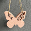 3D Bird Animal Mold Cute Butterfly Plaster Hanging Decoration Resin Silicone Clay Mold DIY Lovebird Garden Decoration