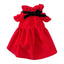 Christmas Costume Dress and Shirt Set for Pet Dog Luxury Dog Clothes Chihuahua Clothing Puppy Skirt Pet Apparel Dog Bow Dress