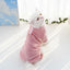 Winter Pet Clothes Dog Jumpsuit Fleece Dog Warm Coat Solid Soft Puppy Sweatshirt Chihuahua French Bulldog Costume Dog Pajamas