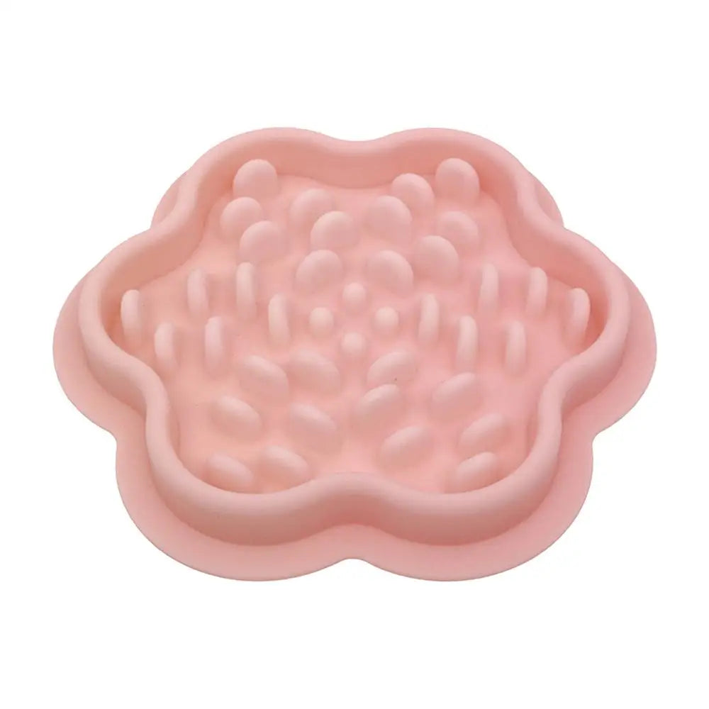 Cat Slow Feeder Non-Slip Slow Feeder Bowl Dog Bowls Food-Grade Silicone Bowls Dishes Pet Puppy Food  Feeding Dog Food Dispenser