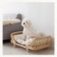 Dog bed universal cat litter pet bed rattan dog bed rattan kennels medium and small dogs winter and summer pet litter