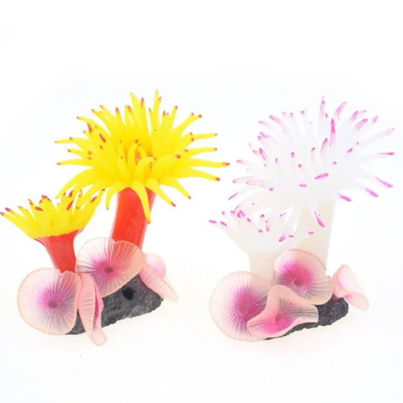 Artificial Underwater Coral  Aquarium Fish Tank Simulation Decoration Aquarium Backgrounds Plants Water Grass Accessories Home