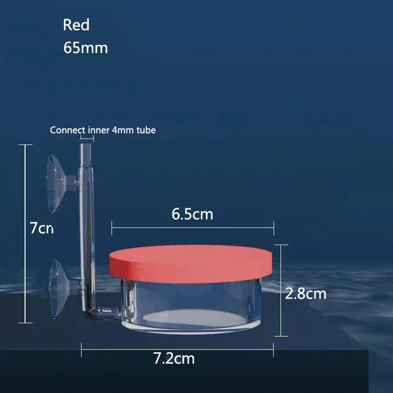 High transparency Acrylic Air Pump Sand Stone Aquarium Oxygen Pump Fresh Air Stone Nano Bubble Bar Aquarium Fish Tank Aerator