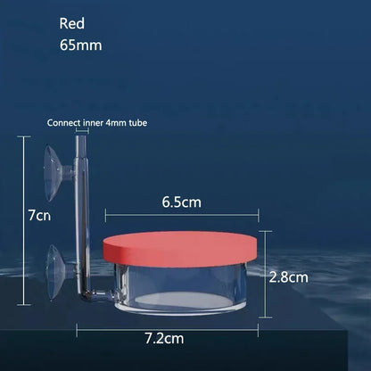 High transparency Acrylic Air Pump Sand Stone Aquarium Oxygen Pump Fresh Air Stone Nano Bubble Bar Aquarium Fish Tank Aerator