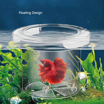 Floating Fish Breeding Isolation Box Aquarium Breeder Feeder Plastic Fish Tank Hatching Incubator Aquarium Hatchery Accessories