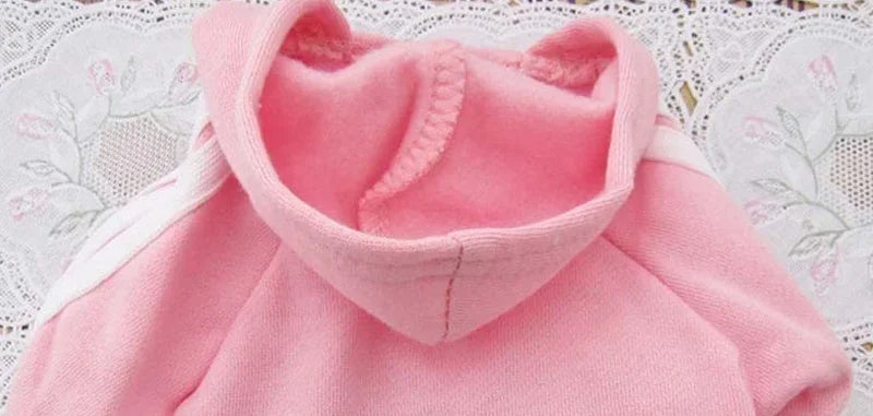 Autumn Winter Dog Clothes Adidog Dog Hoodies for Medium Large & Extra Large Dogs, Pet Fleece Lined Sweatshirt Coat Sport Apparel