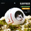 Honey squirrel ceramic food bowl hamster kettle drink device creative astronaut golden bear dodge nest prevent tipping bathtub
