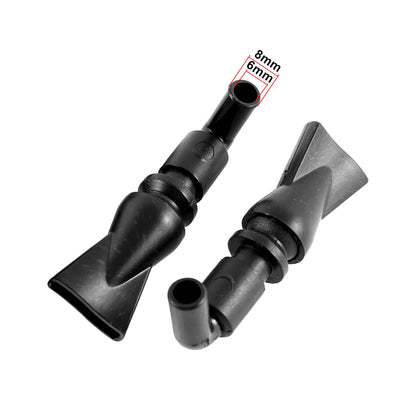 UXCELL Aquarium Pump Outlet Return Pipe Plumbing Fitting Flare Duckbill Nozzle 5/8" Water Duckbilled Tools Fish Tank Accessories