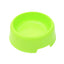 Candy Color Plastic Pet Round Bowl Cat And Dog Food Bowl Pet Small Cat And Dog Tableware Wholesale Easy To Clean Colorful