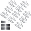 Dog Choke Collar Accessories Adjustable Training Collar For Dog 2.5/3.0/3.5/4.0MM Collar Links Fit for Prong Collar Pinch Collar