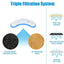 30/20/5pcs Replacement Filter For Cat Dog Water Drinking Fountain Activated Carbon Replaced Filters Fountain Dispenser Feeders