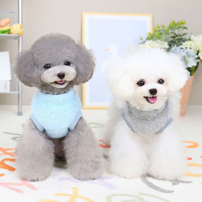 Pet Dog Sweater Fleece Winter Warm Soft Dog Clothes Comfort Puppy Clothing For Small Dogs Chihuahua Cat Hoodie Pet Accessories
