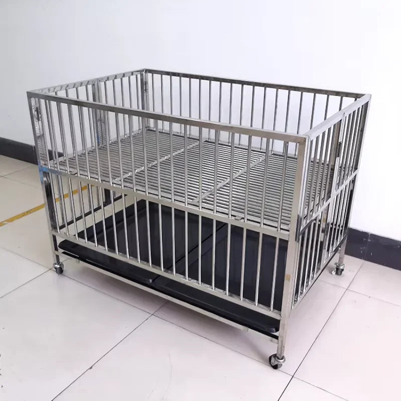 LIZE PET Veterinary Equipment High Quality 304 Stainless Steel dog cat cage kennels Veterinary Cages