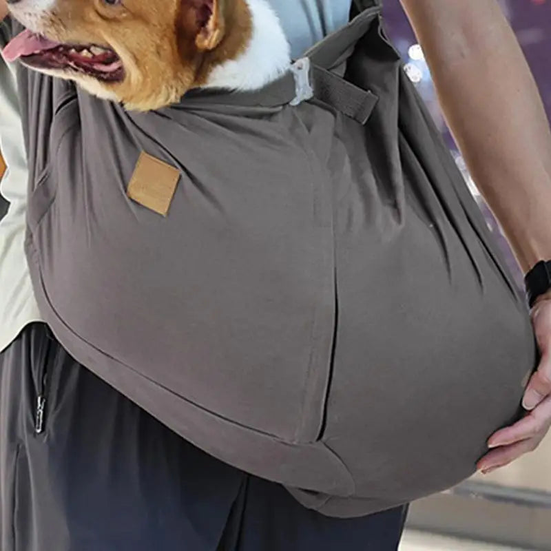 Cat Carrying Sling Travel Front Backpack Chest Puppy Sling Cozy Comfort Pet Carrier Pet Dog Sling Carrier Cat Restraint Bag