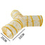 Cat Tunnel Foldable Cat Tunnel Pet Supplies Cat S T Y Pass Play Tunnel Cat Toy Breathable Drill Barrel for Indoor loud paper