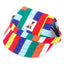 Adjustable Baseball Cap with Ear Holes for Large Medium and Small Dogs Summer Dog Cap Puppy Sun Hat Outdoor Hiking Pet Products