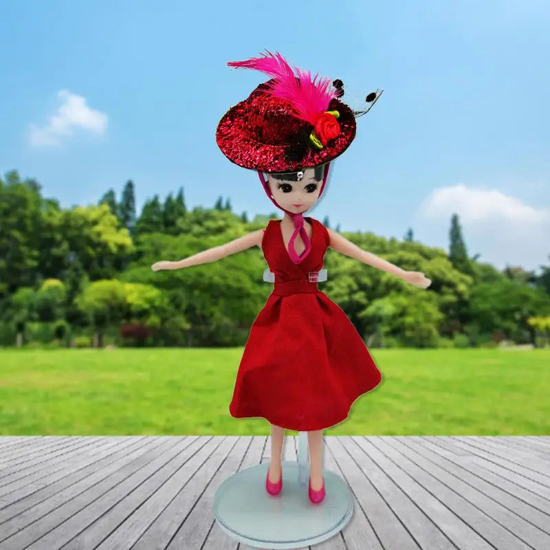 Chicken Feather Hat Wear-Resistant Hen Pet Headdress Feather Top Hat Rooster Duck Parrot Hamster Poultry Fashion Show Clothing