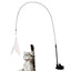 Cat Feather Wand Toy Cat Fishing Pole Toy Cat Teaser Stick With Detachable Feather Suction Cup Toy For Cats Exercise And