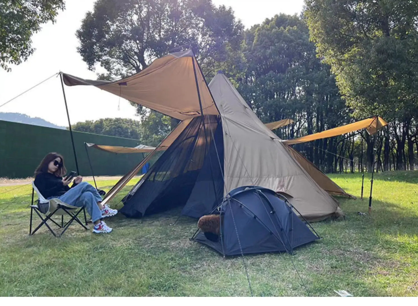 Foreign Trade Outdoor Camping Four Seasons Rainproof Outdoor Cat Nest Dog Nest Home Small and Medium Pet House Nest Ball Tent