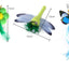 Cat Toys Simulation Bird interactive Sucker Feather Bird with Bell Cat Stick Toy for Kitten Playing Teaser Wand Toy Cat Supplies