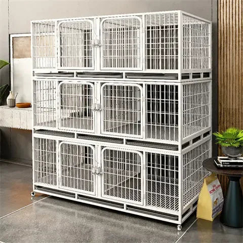 Cat cage breeding  pairingbreeding  breeding  three-layer display cage rabbit puppy