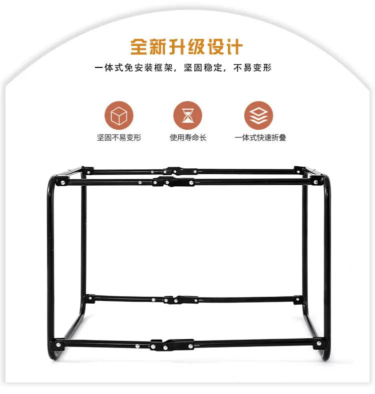 Car cage out portable folding cage dog  nest tent medium large dog golden retriever teddy pet box