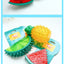 Cute Fruit Shape Pet Dog Toys Molar Accessories Summer Cooling Chew Toy for Husky French Bulldog Bite Resistant Pet Products