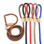 Dog Leash Slip Rope Lead Leash Heavy Duty Braided Rope Adjustable Loop Collar Training Leashes for Small Medium Large Dogs 180cm