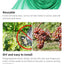Garden Netting Green Woven Mesh Protect Plants Fruits Flowers Trees Stretch Fencing Durable Net Stops Birds Deer Animals