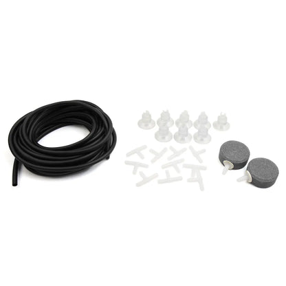 UXCELL 4mm Soft Silicone Aquarium Oxygen Pump Hose Air Bubble Stone Fish Tank Pond Pump Tube Aquarium Air Pump Accessories Set