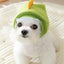 Elastic Winter Cosplay Cat Hat Funny Animal Warm Cotton Pet Dog Head Wear Halloween New Year Chihuahua Gifts Pet Accessories