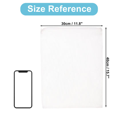 UXCELL Aquarium Filter Media Bags Fine Zipper Mesh Filter Bags Mesh Zipper Bags for Activated Carbon Resin Filters
