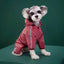 Puppy Raincoat Water-resistant Dog Overalls Raincoat Waterproof Dog Clothes Reflective Small Dogs Rain Jumpsuit Pet Accessories
