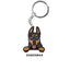Cartoon Cool Dogs Keychains Bulldog English Springerspaniel Keyrings Maltese Greyhound Key Chains Husky Keeshond Key Rings Gifts