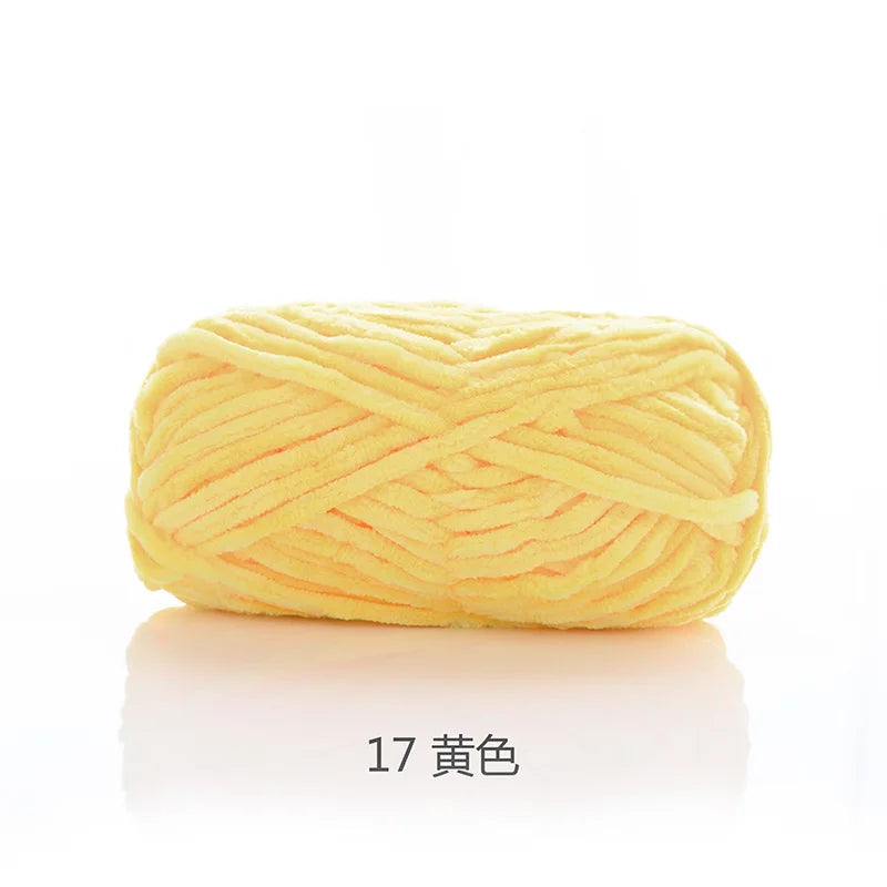 Ruyi bird warm fleece thick wool handmade DIY crochet woven golden velvet hook shoe thread wool ball