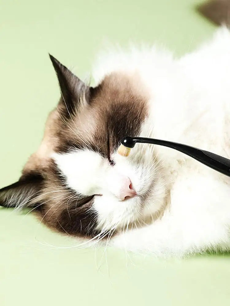 Dog Eye Comb Effective Tear Stain Comb Removes Tear Stains Eye-poop Comb Pet Eye Cleaning Brush Pet Clean Supplies Tool