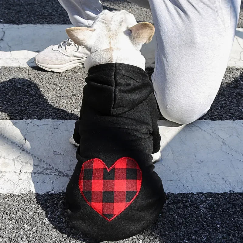 Warm Cotton Pet Dog Clothes Letter Dog Hoodie Design Cool Dog Pullover For Puppy Small Medium Dogs Chihuahua Coats